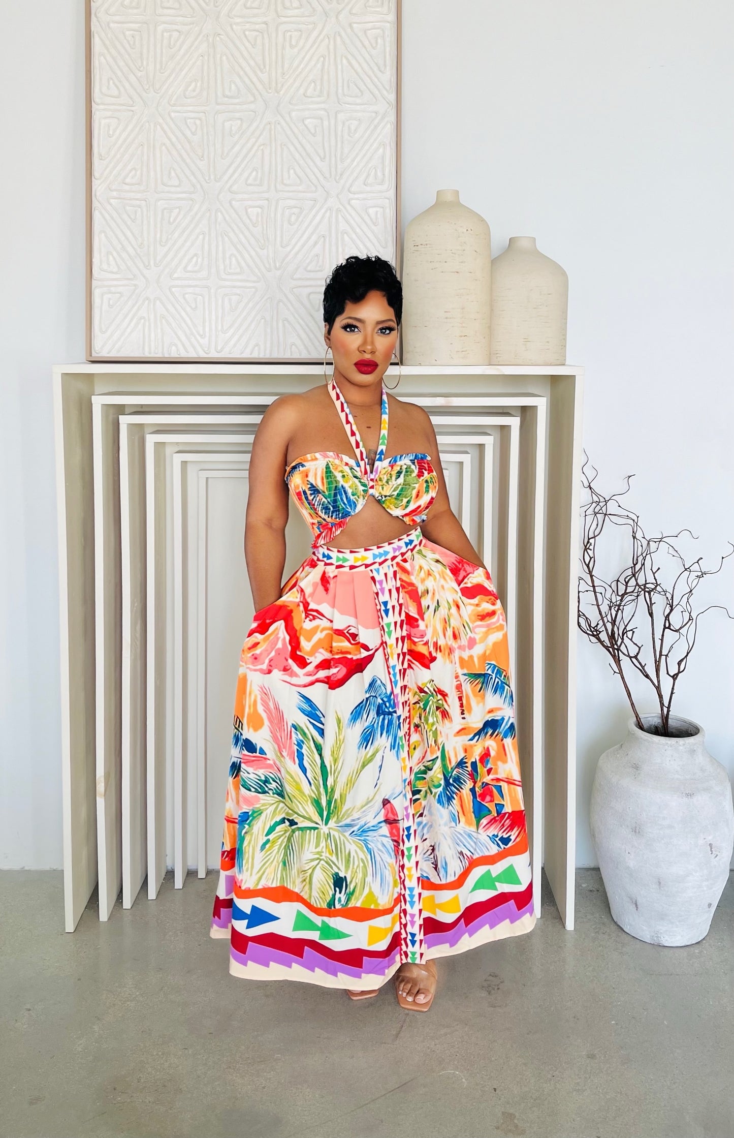 Aloha Skirt Set