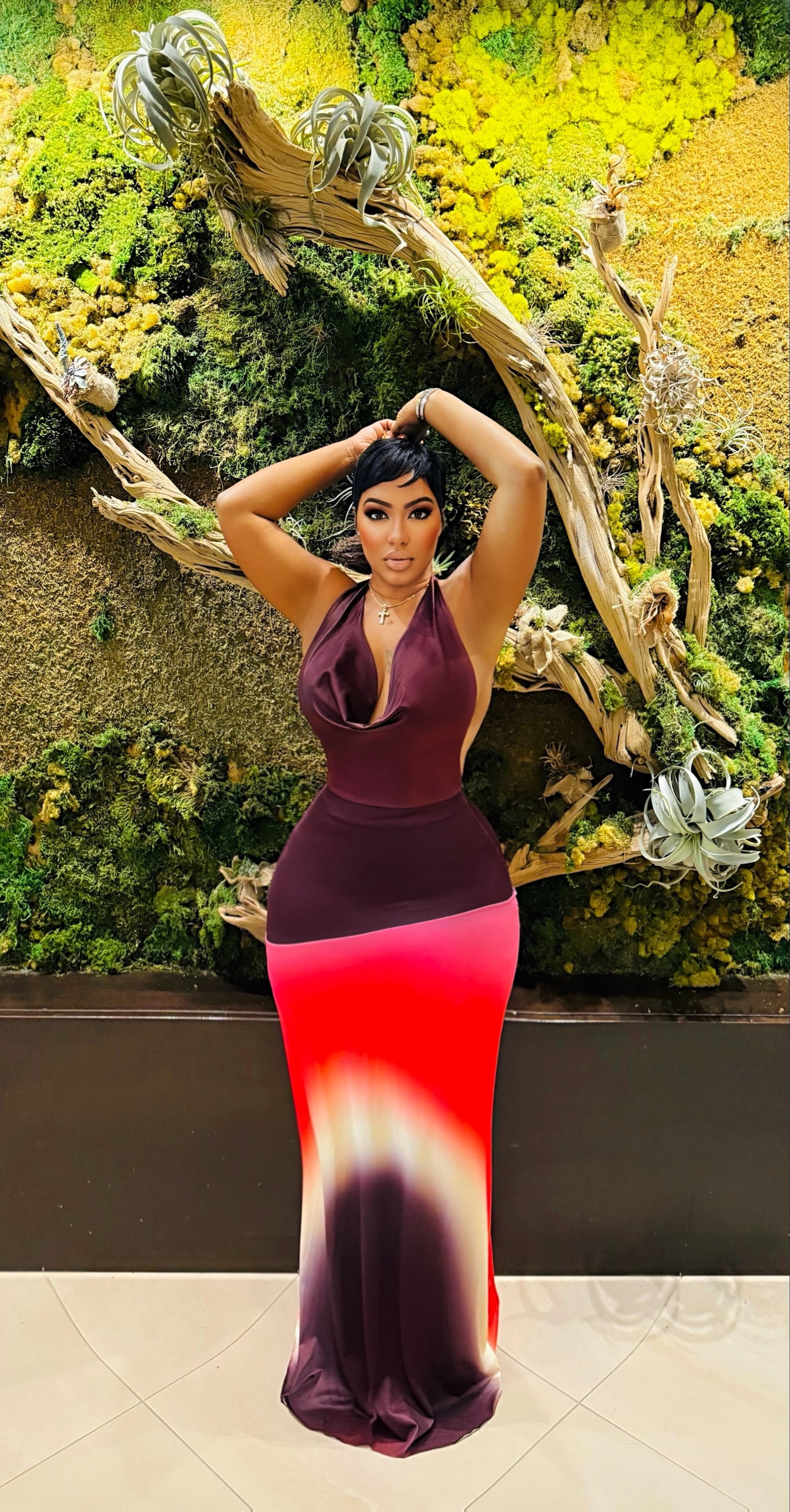So Faded Maxi Dress