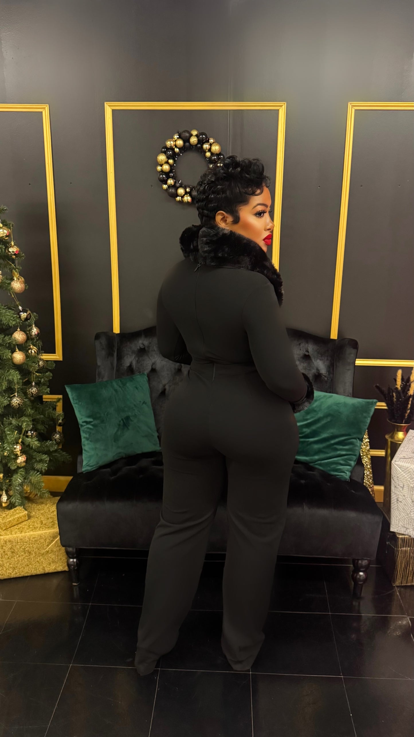Pass My Mink Jumpsuit