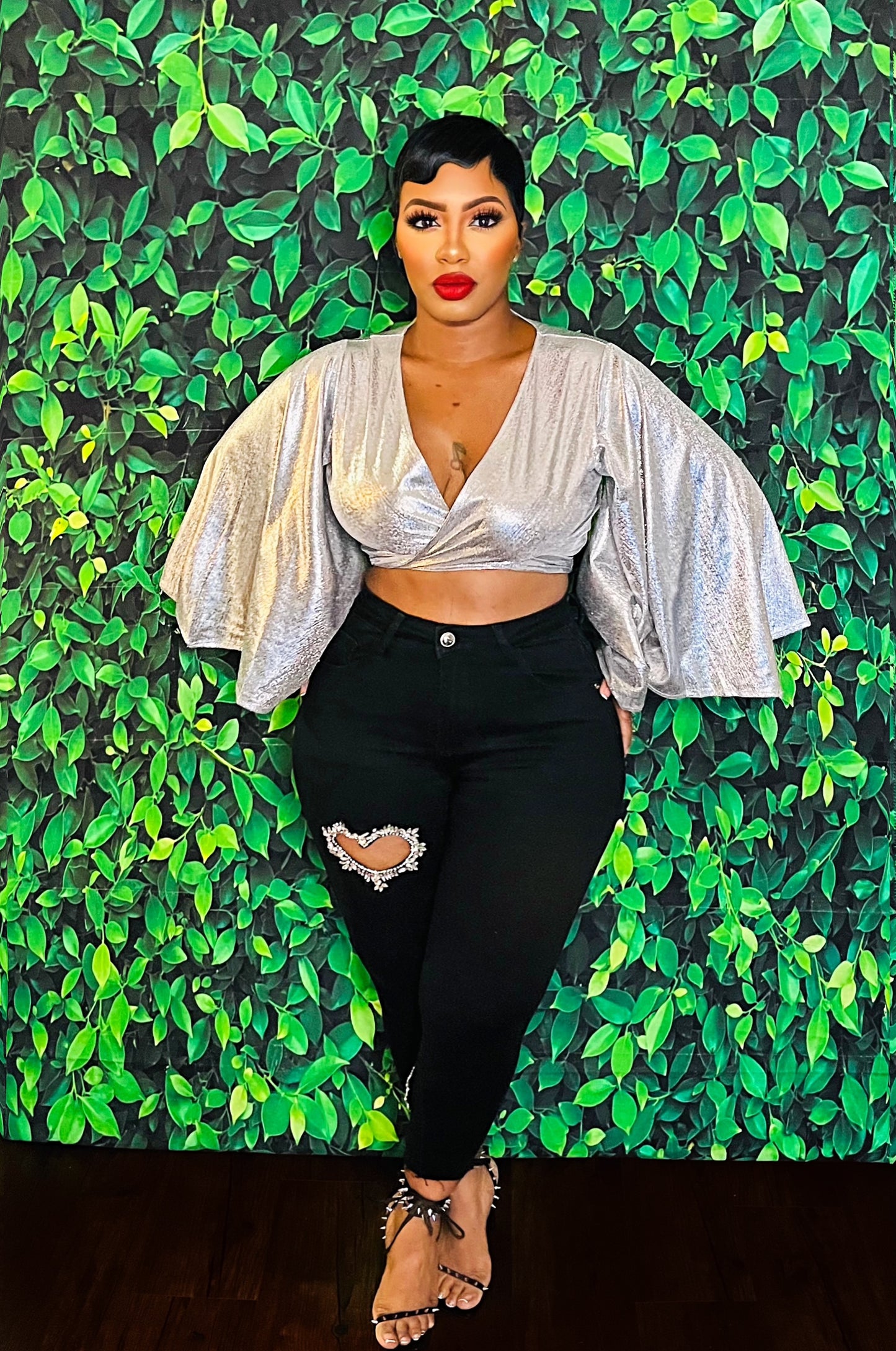 Metallica Wrap Top