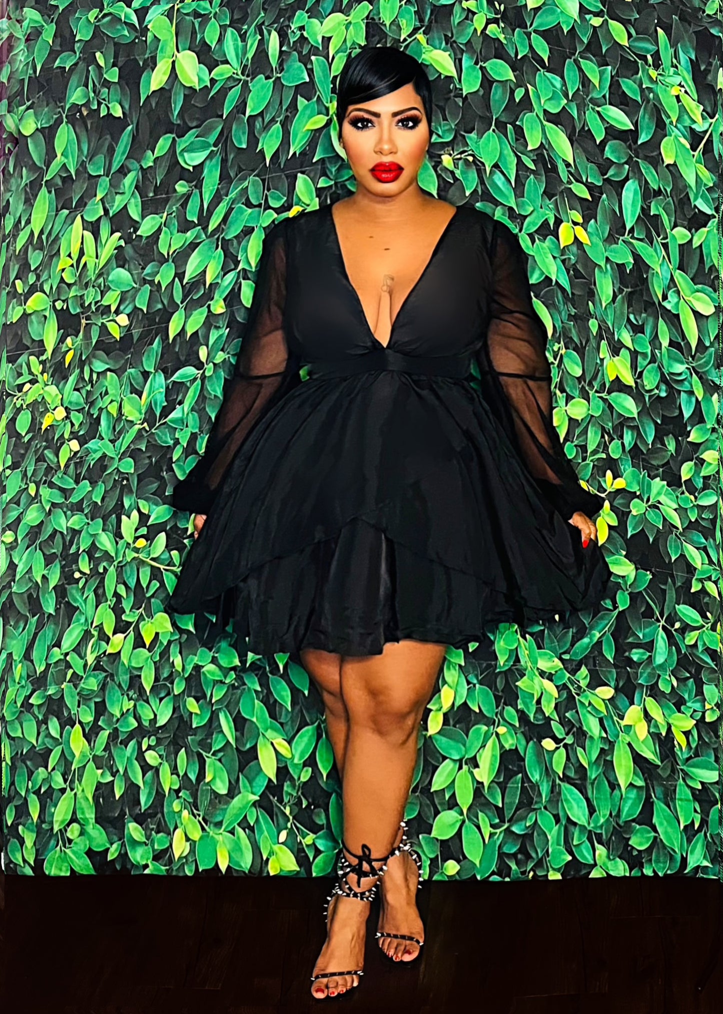 On Track Tulle Skater Dress