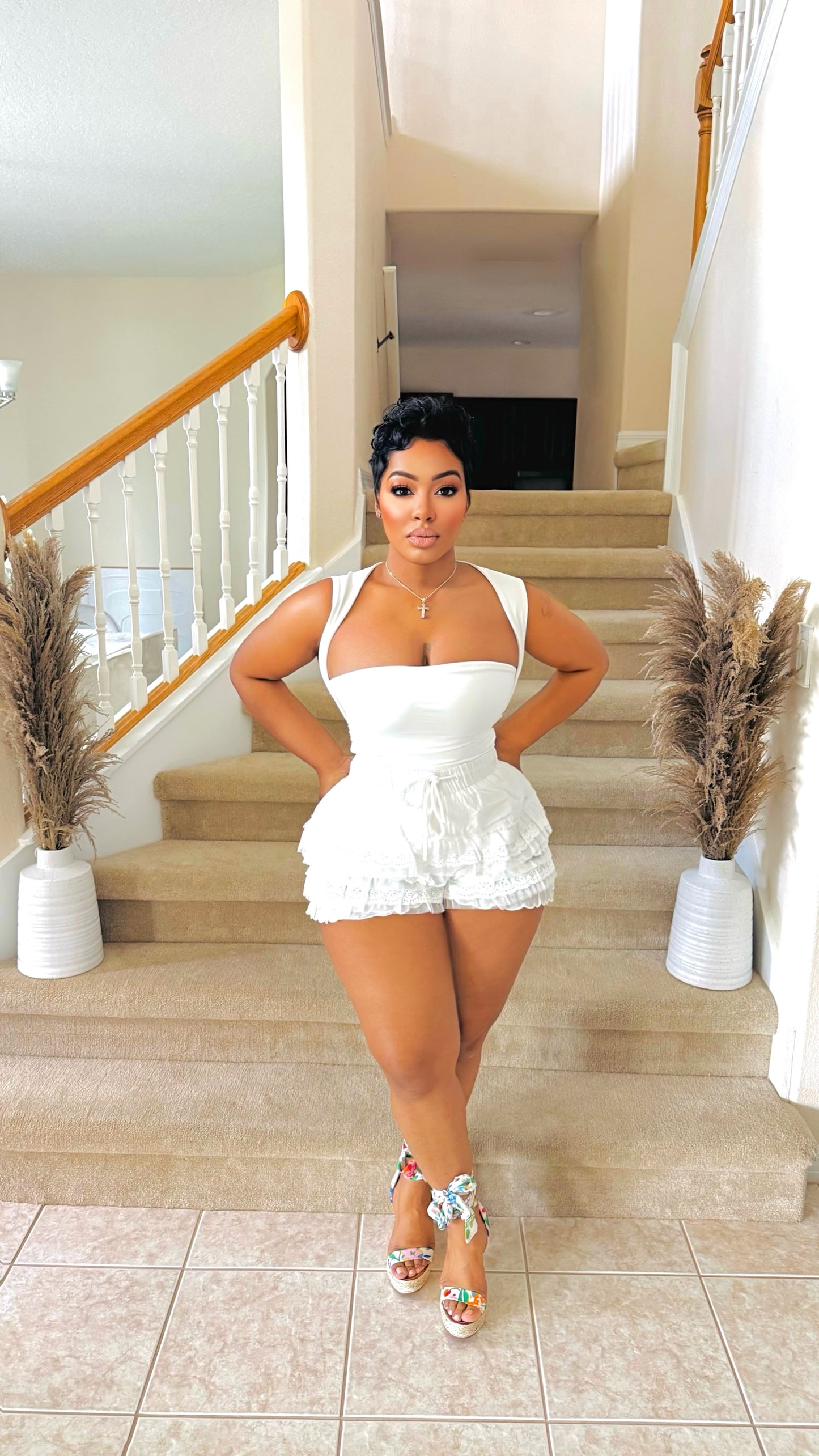 Babydoll Short Set