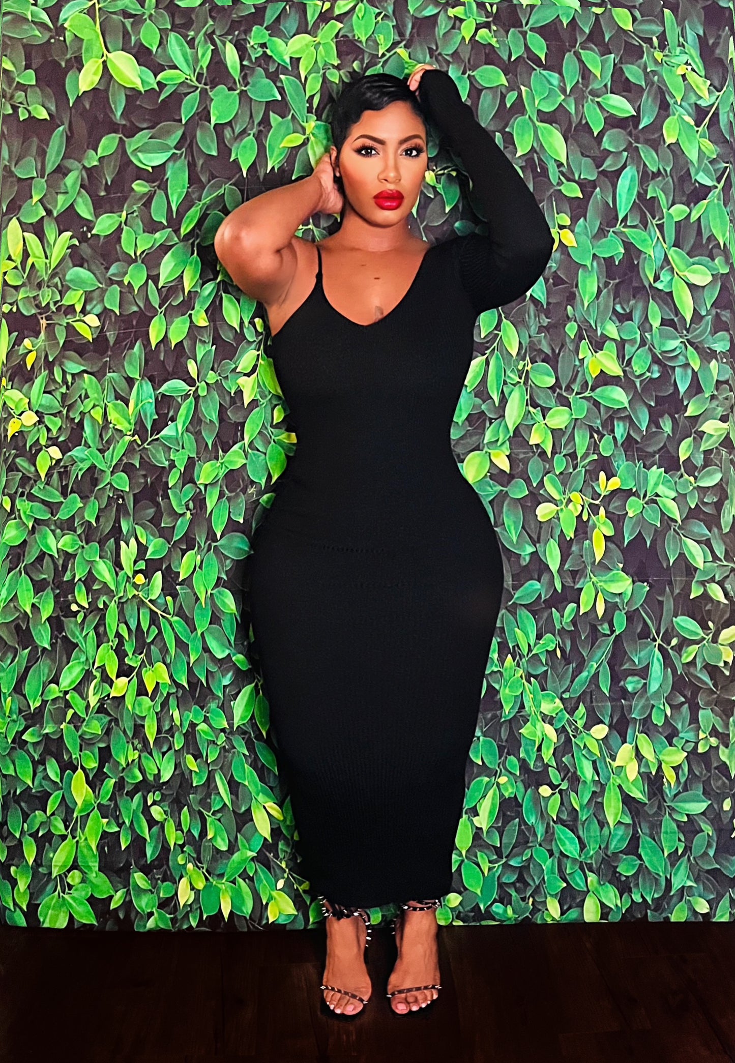 One Sided Sweater Dress