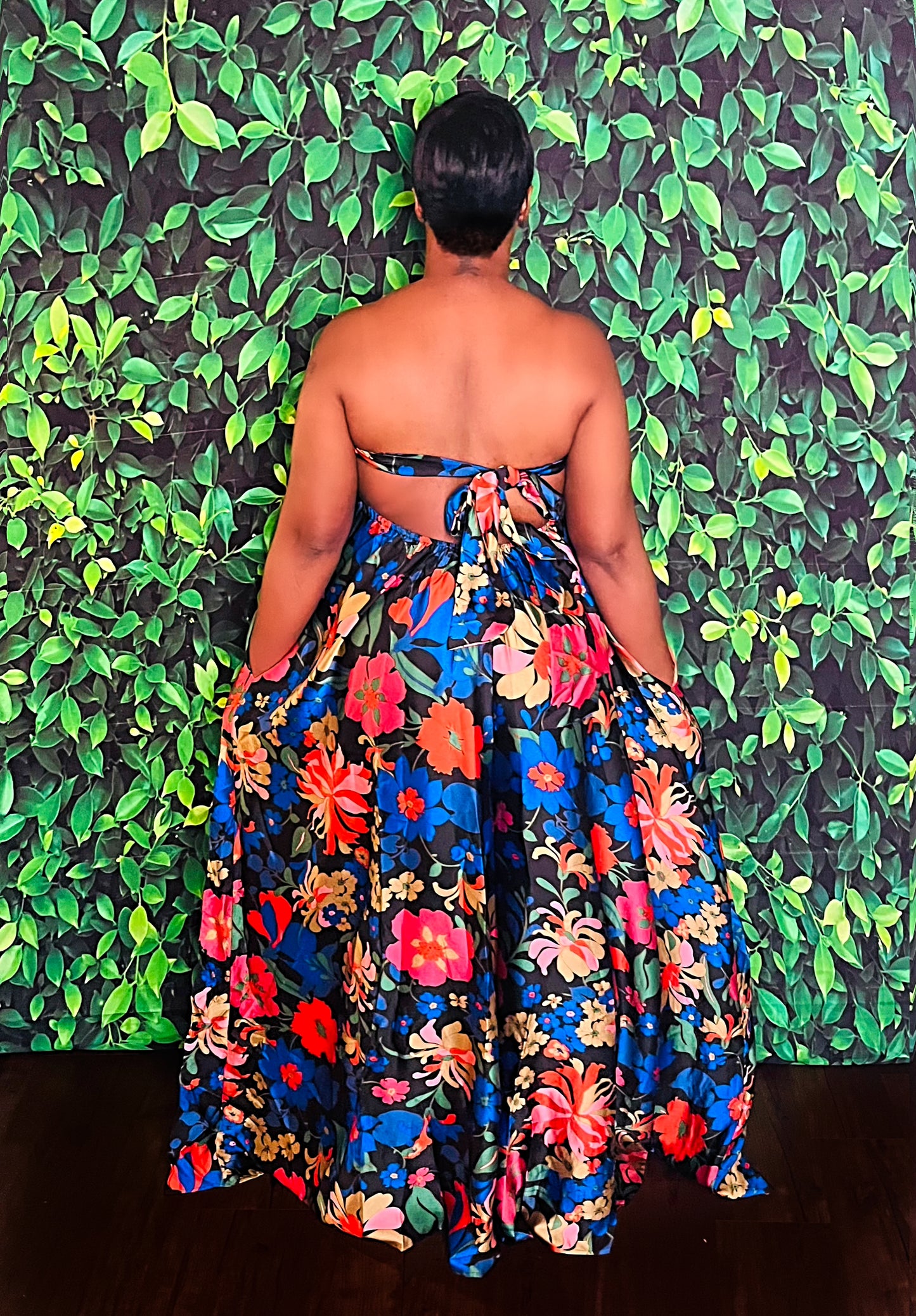 Silk Flora Jumpsuit