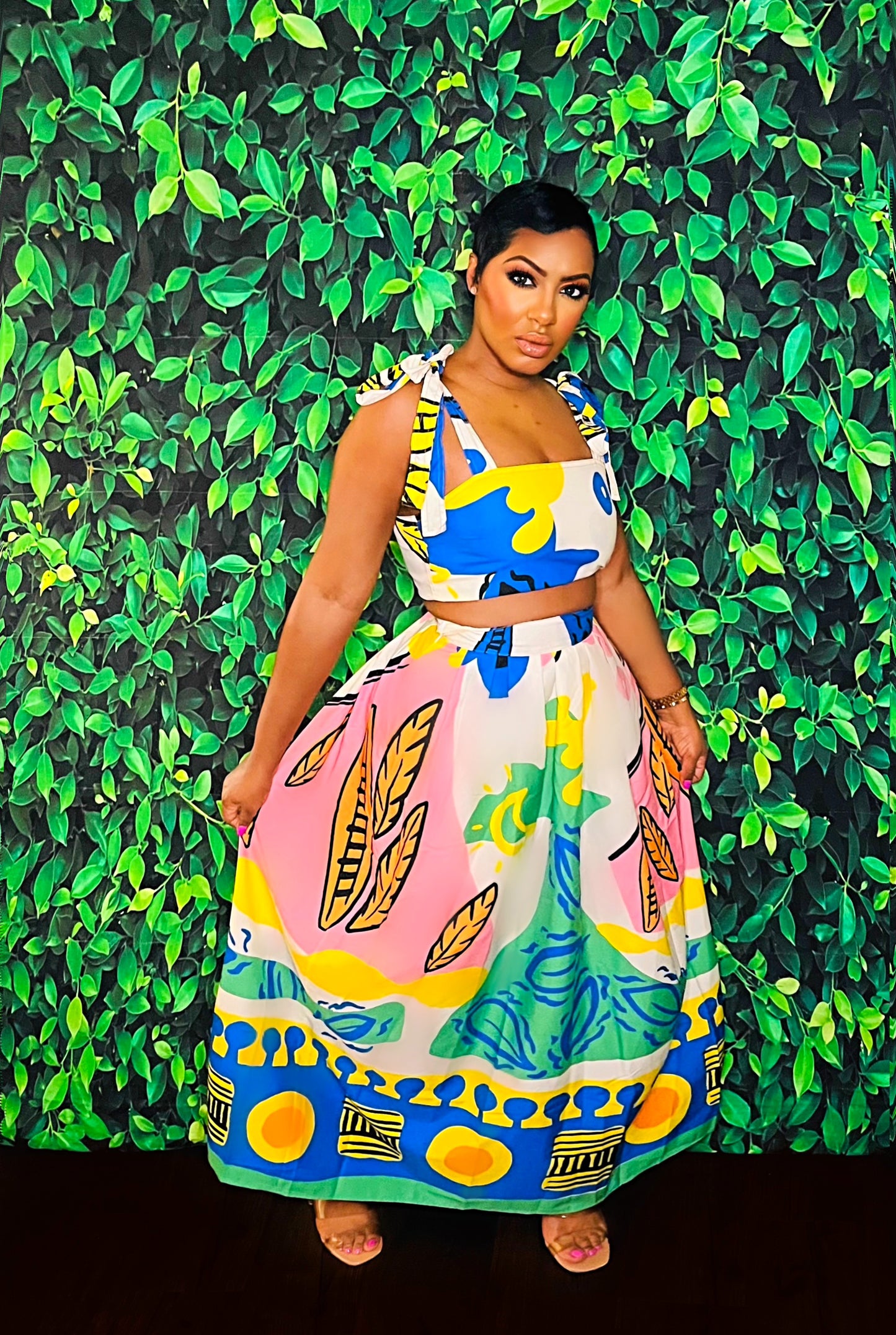 Farrah Midi Skirt Set