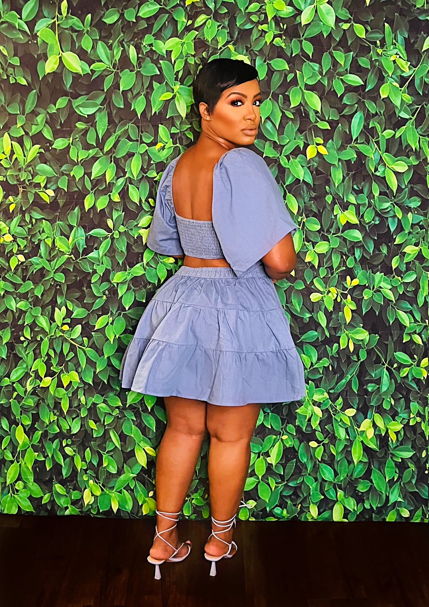 Denim Love Skater Dress