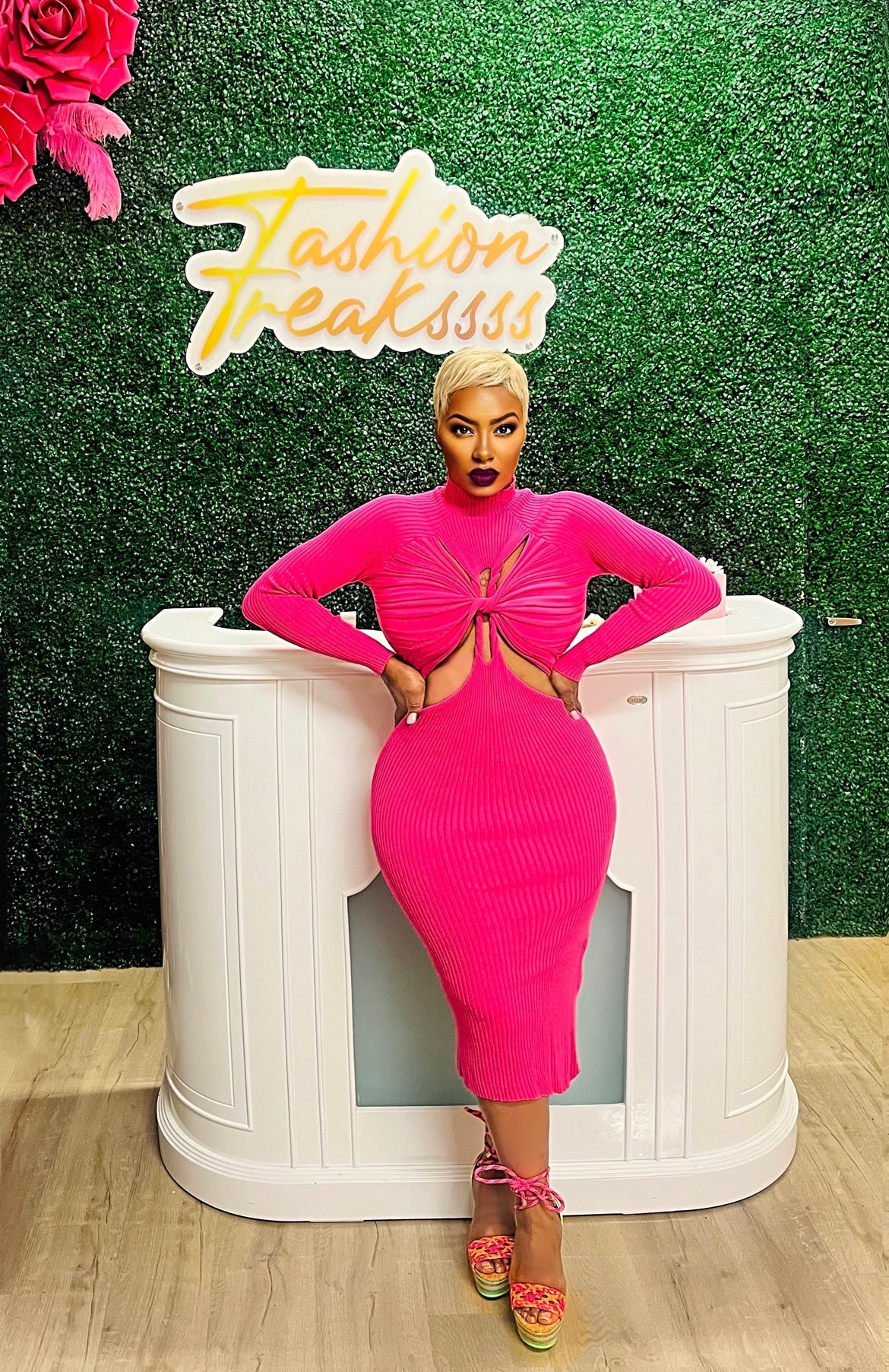 Winter In Miami Sweater Dress