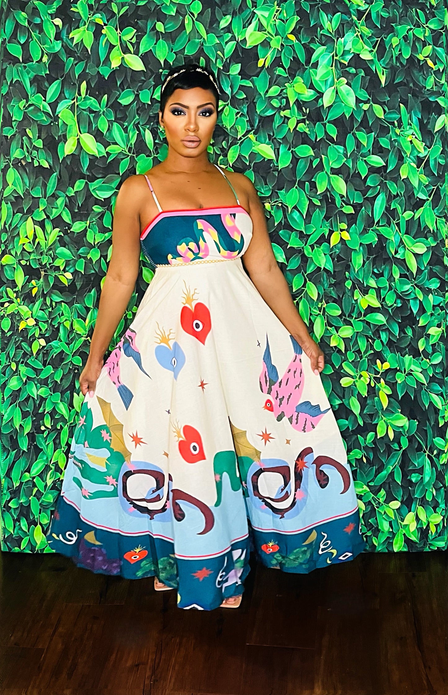 Paradise & Beyond Midi Dress