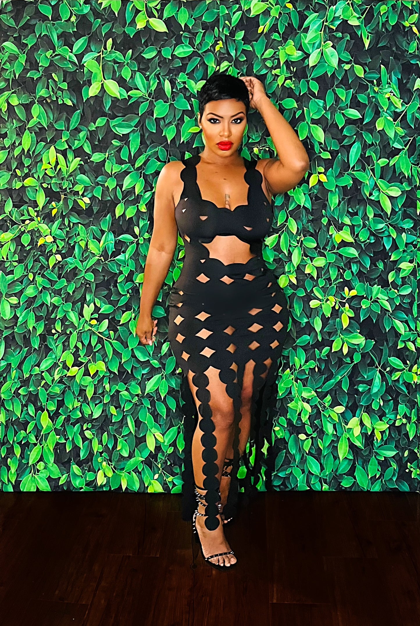 Acting Real Bad Coverup Dress