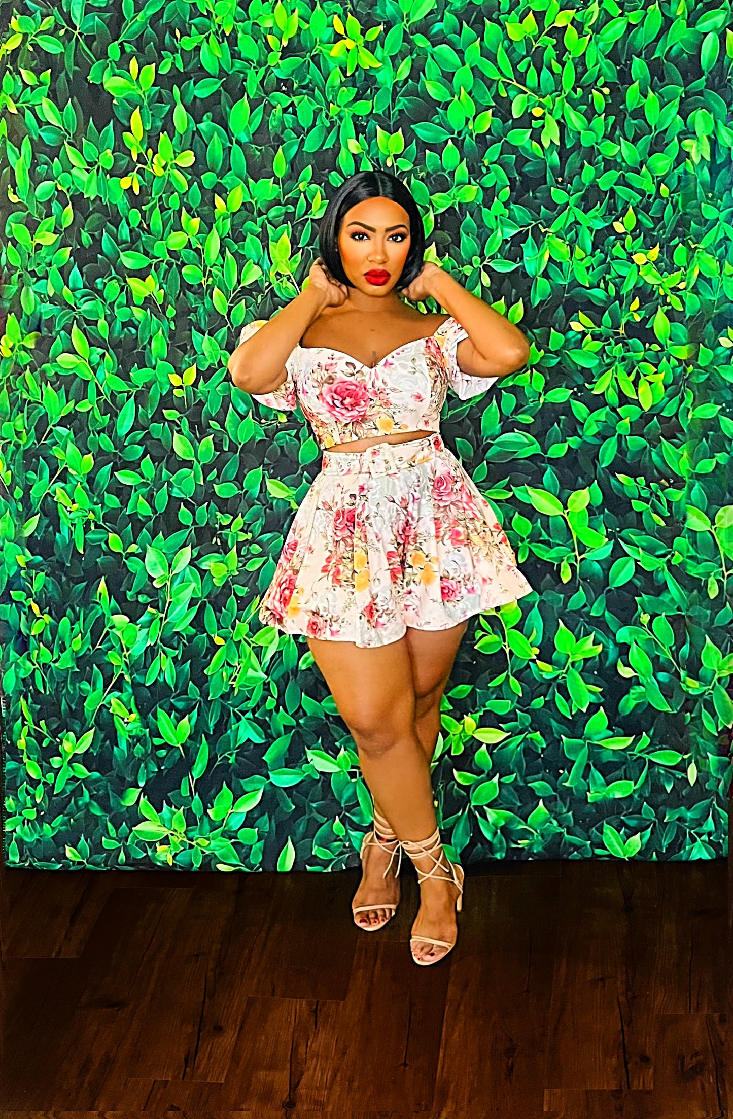 Spring Swing Short Set