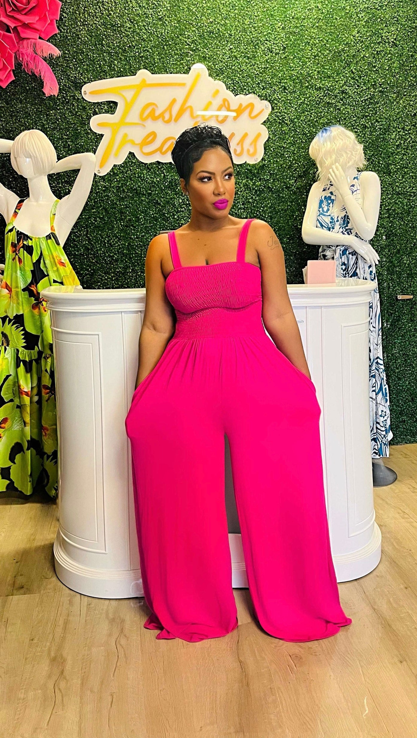 Pink Aroma Jumpsuit