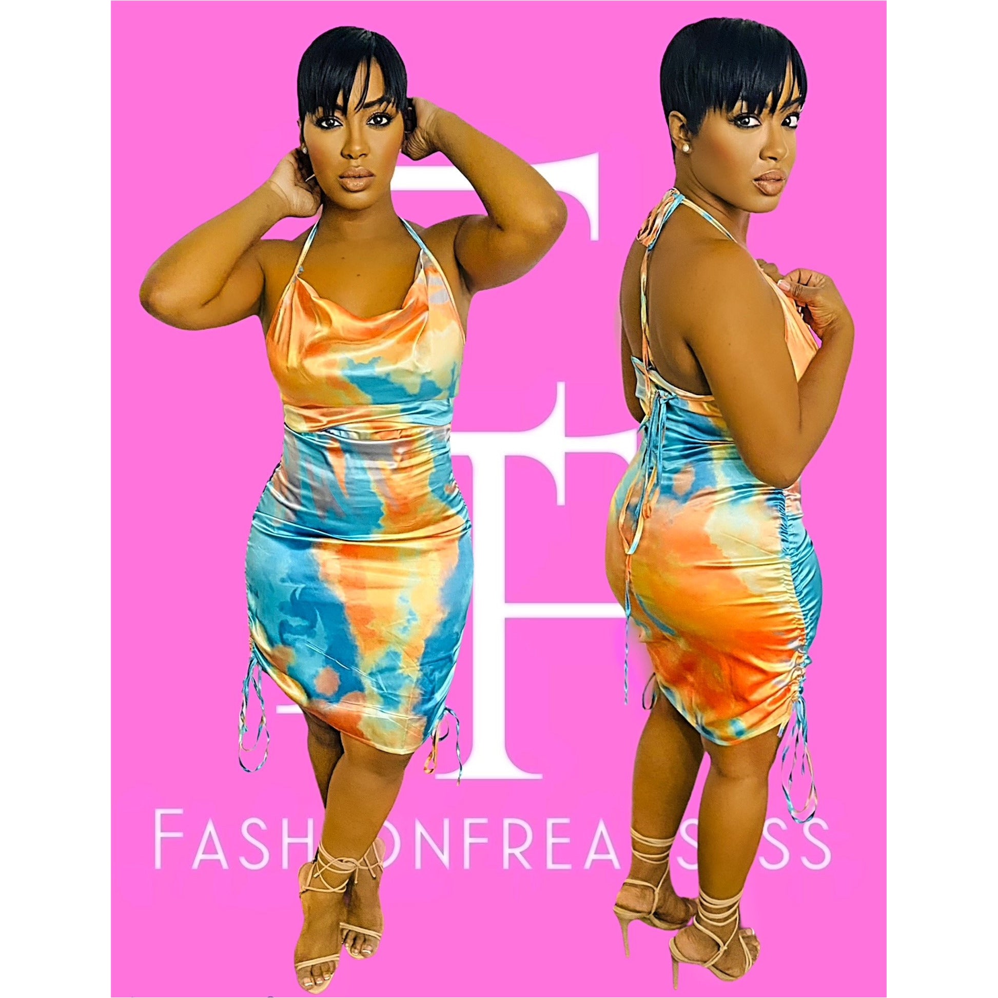 Samantha Ruched Dress main image 0