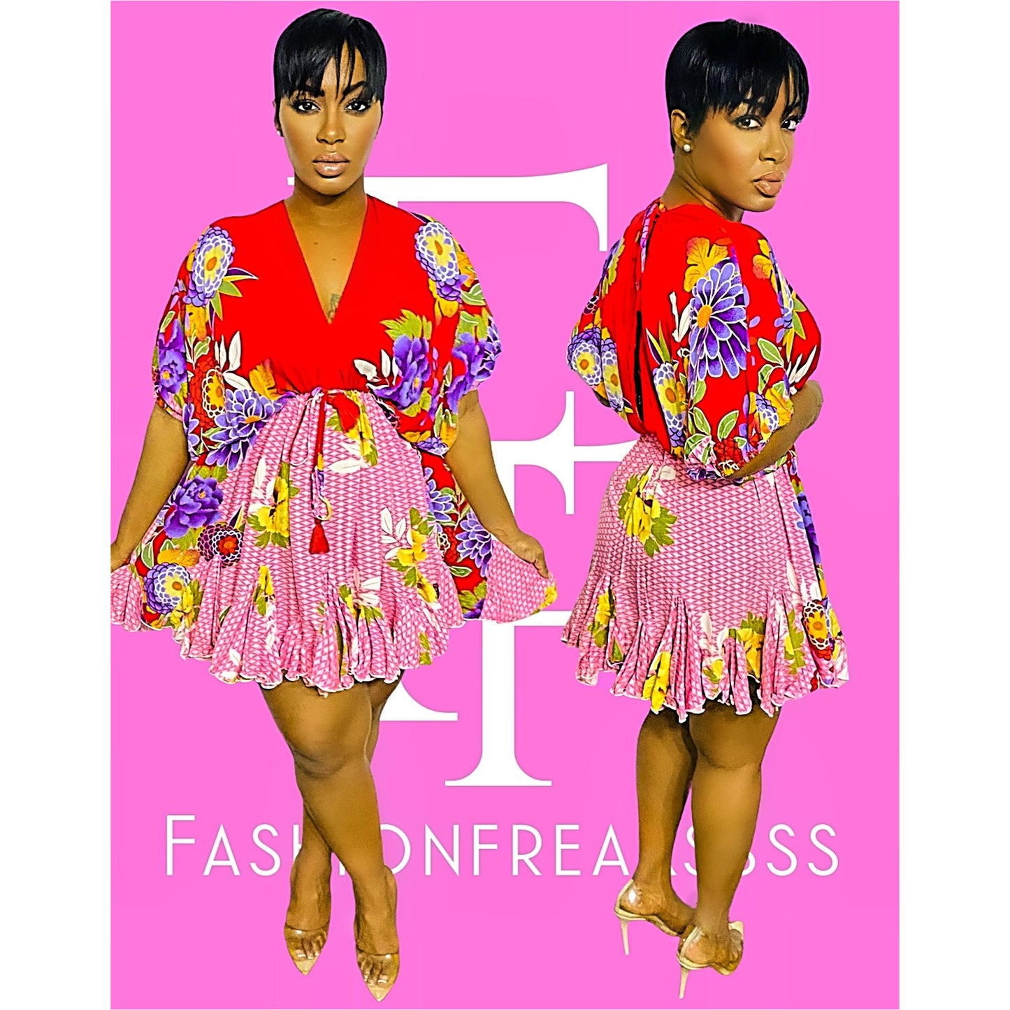 Flora Chic Skater Dress