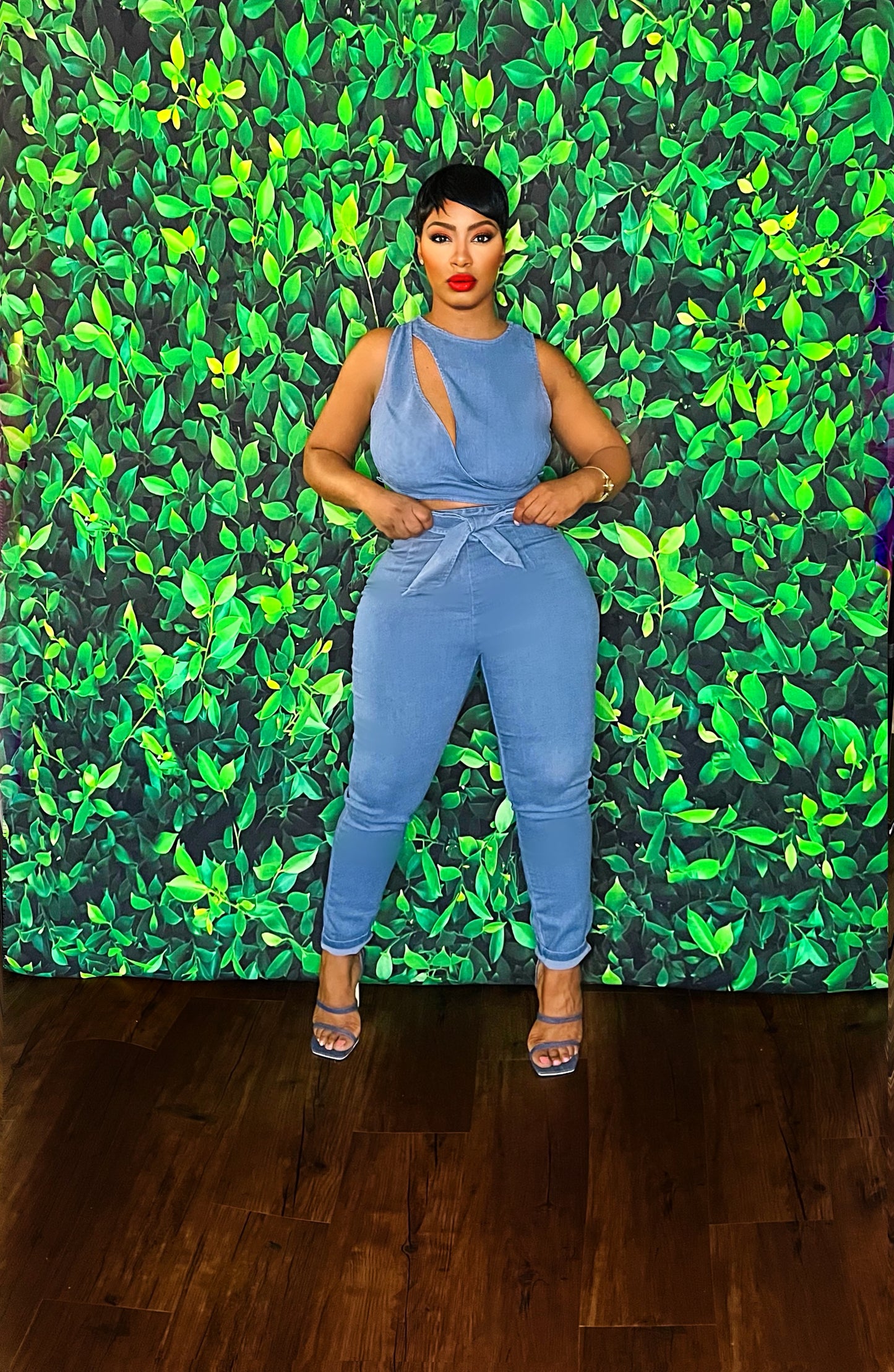 Shamor Denim Jumpsuit
