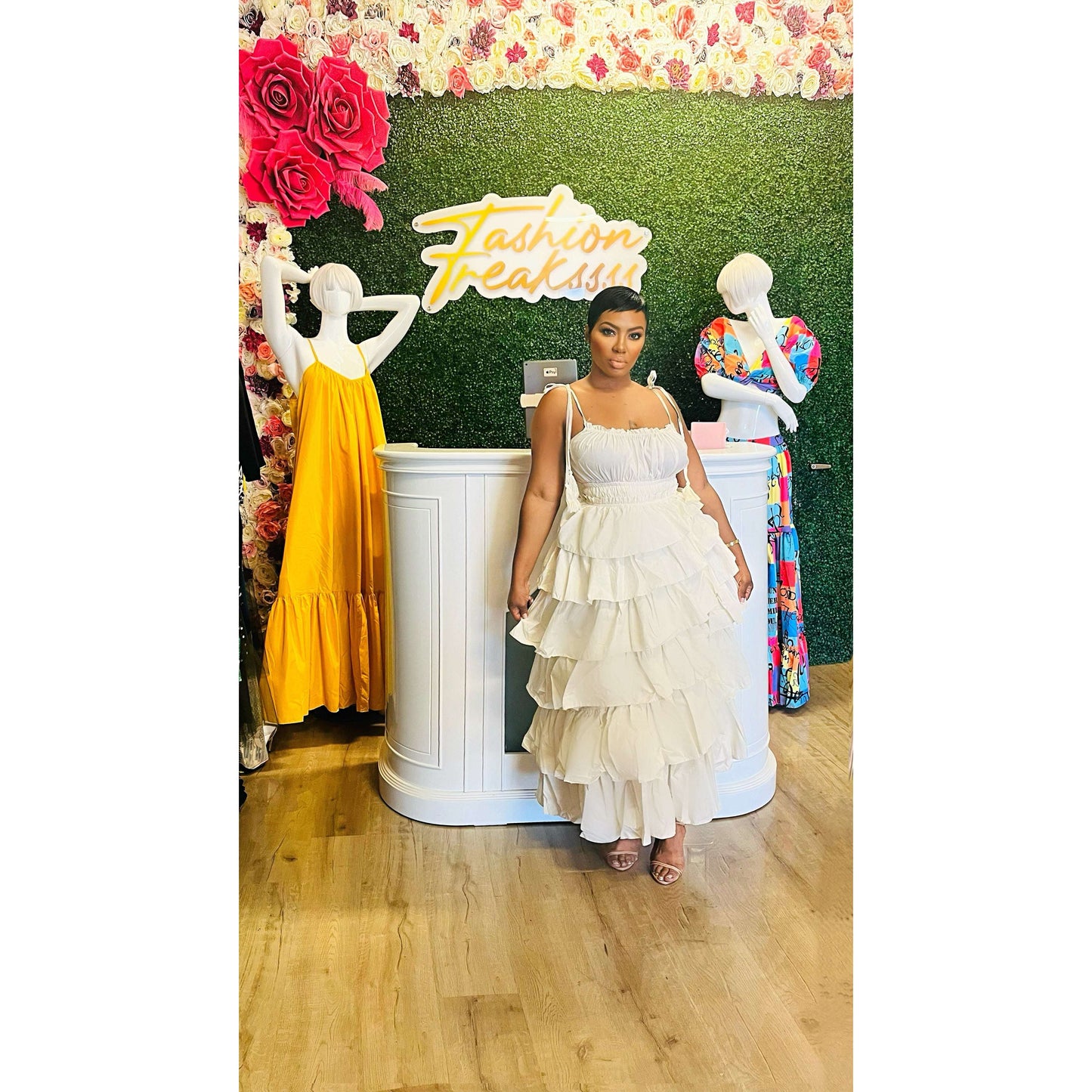 Ruffle Couture Dress
