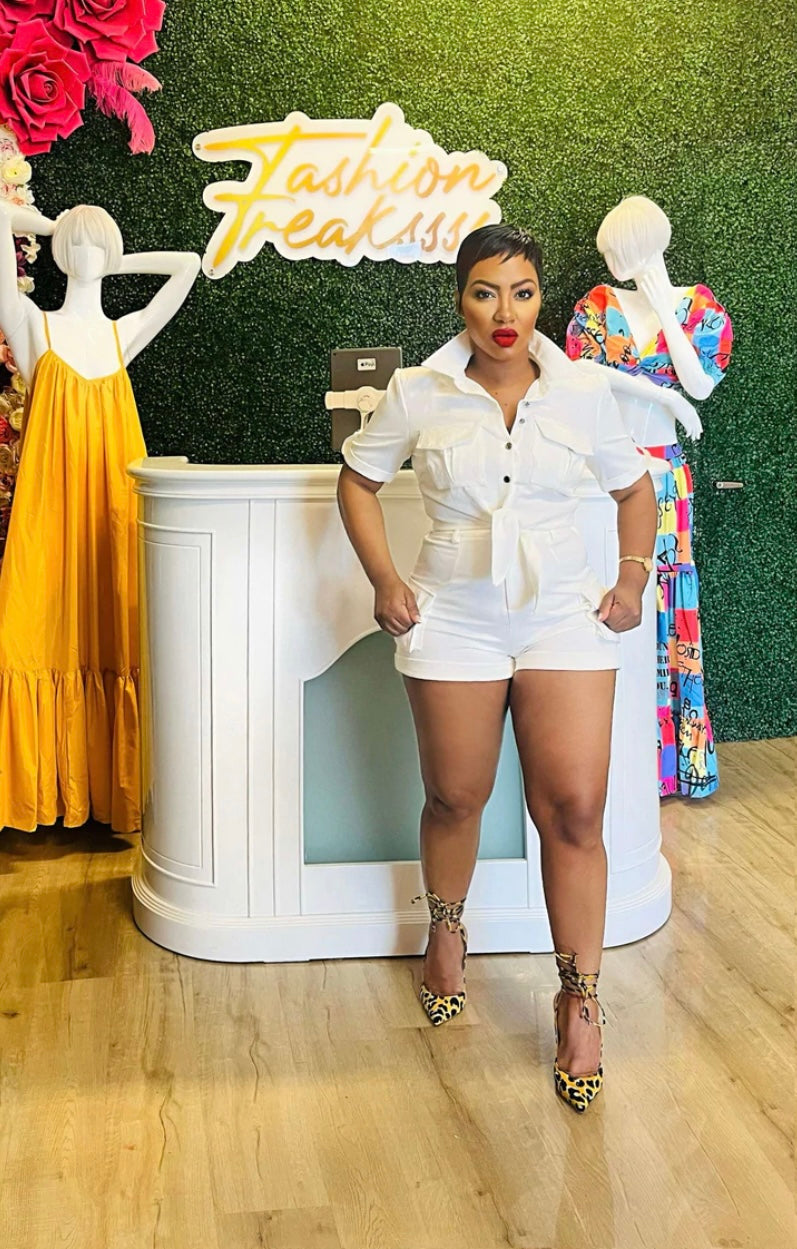 Lisa Cargo Short Set
