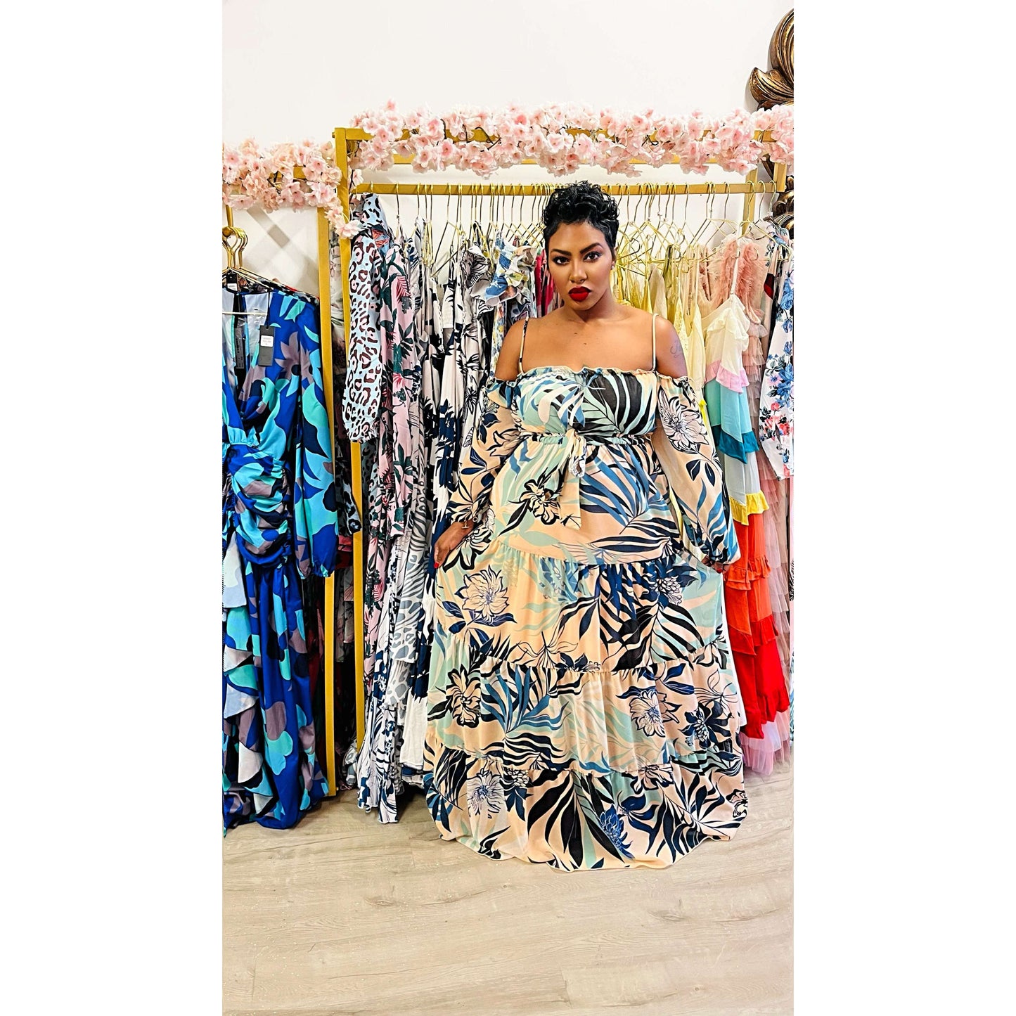 Cali Sky Maxi Dress