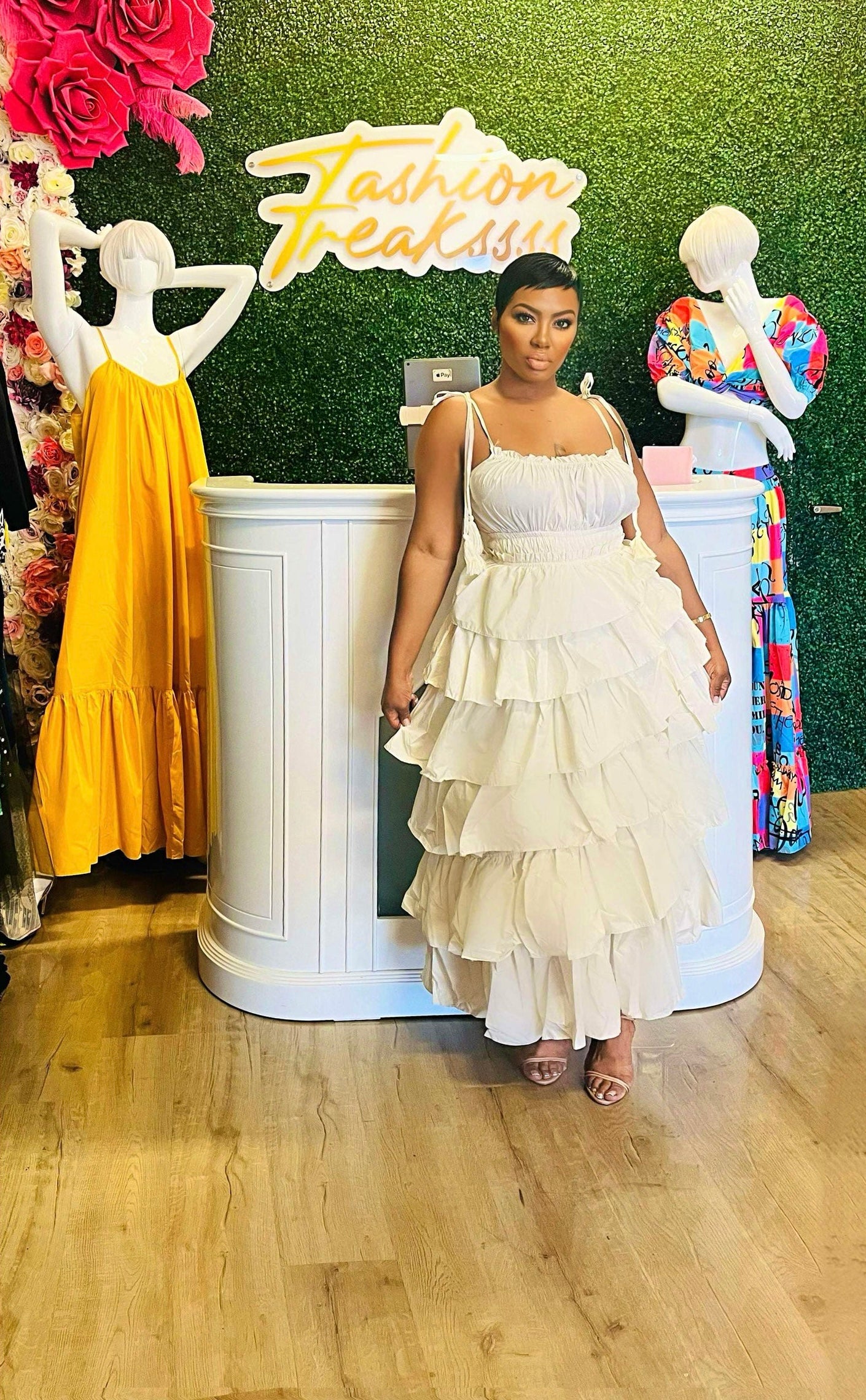 Ruffle Couture Dress