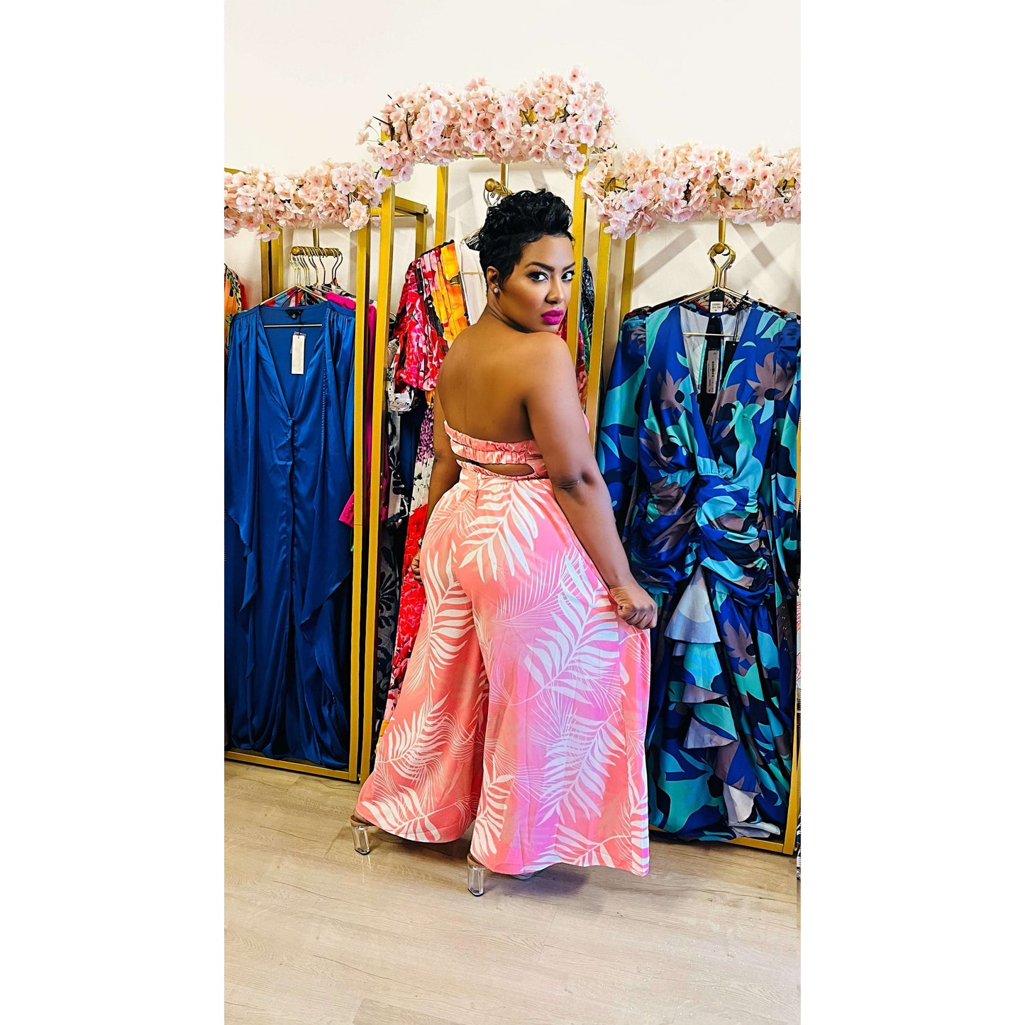 Powder Me Pink Jumpsuit