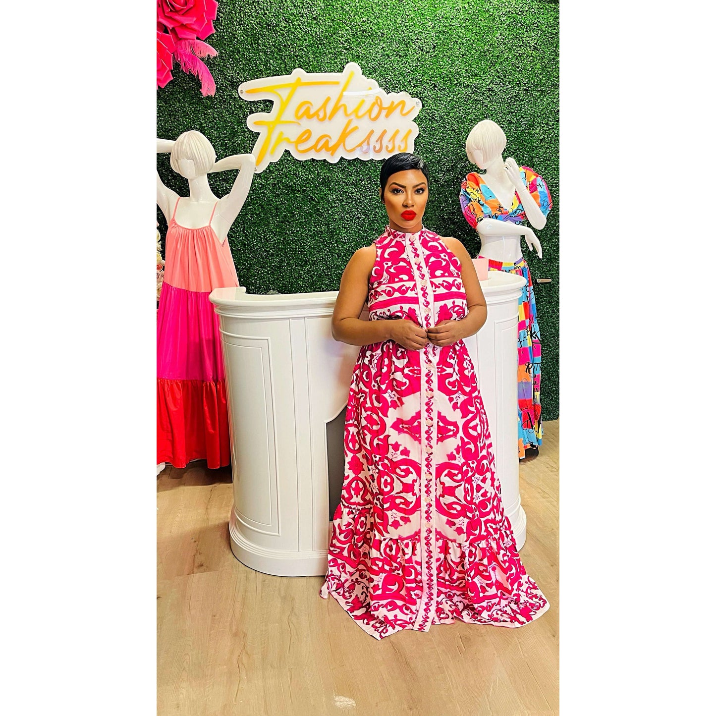 Venetian Maxi Dress