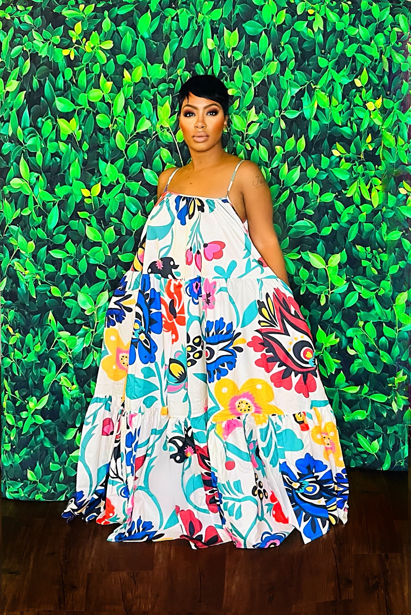 Petals Maxi Dress