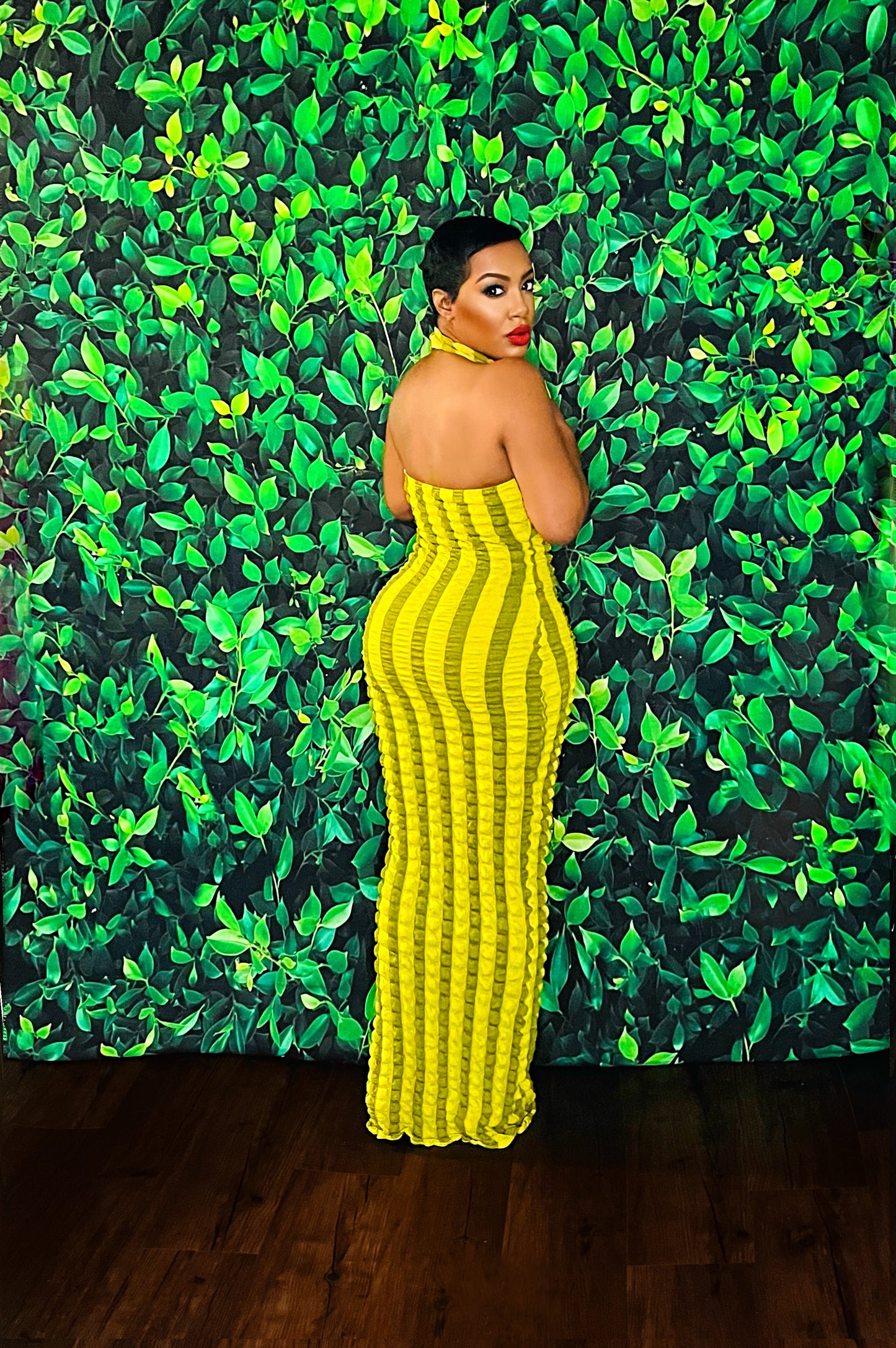 On My Body Popcorn Dress