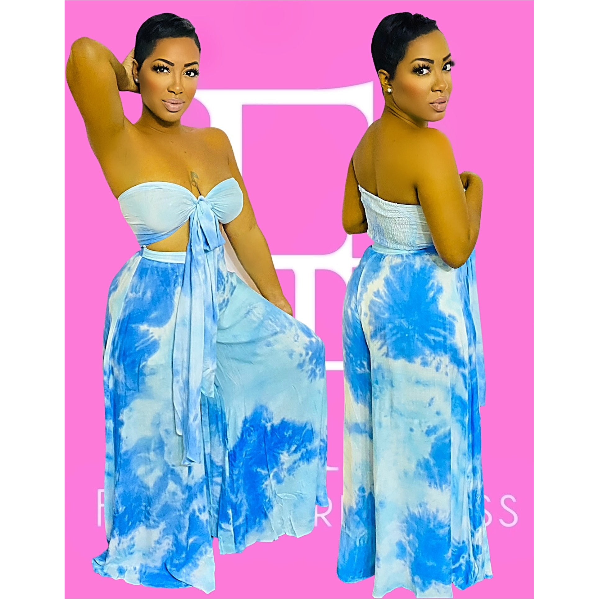 Amara Palazzo Pant Set main image 0