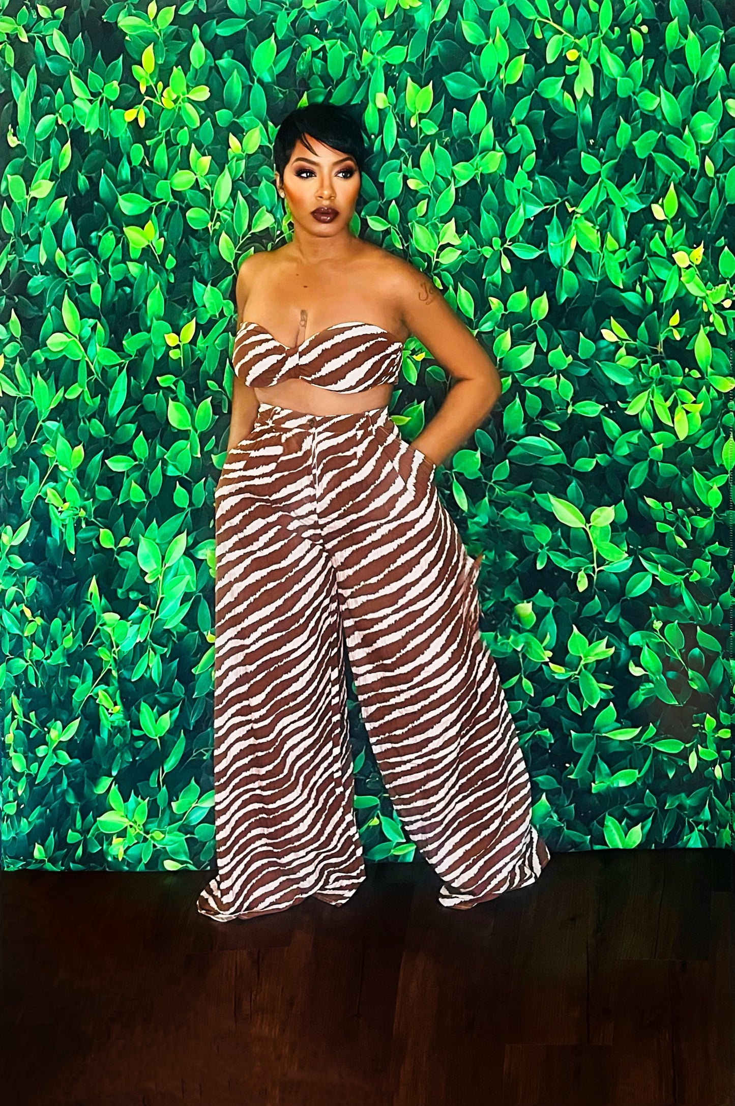 Safari Paradise Pant Set