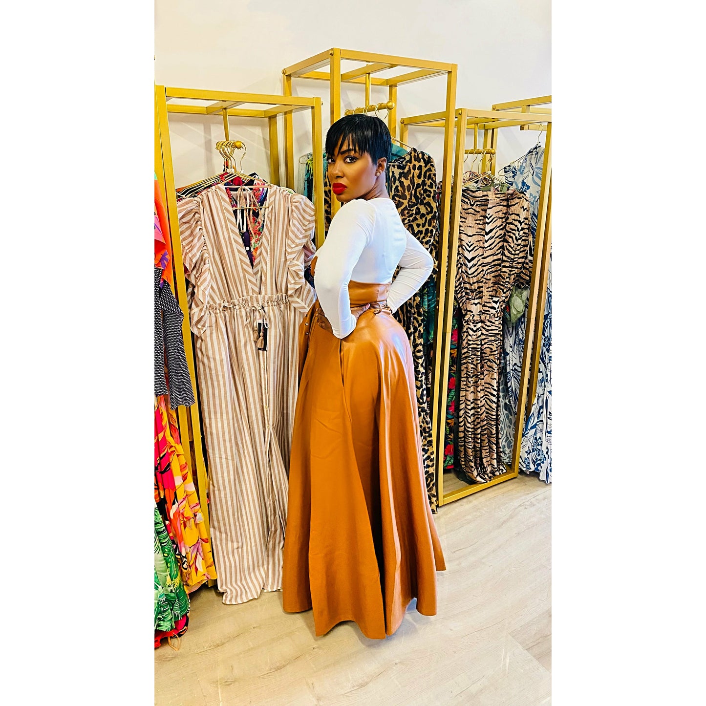Camel Dungeon Maxi Skirt/Dress