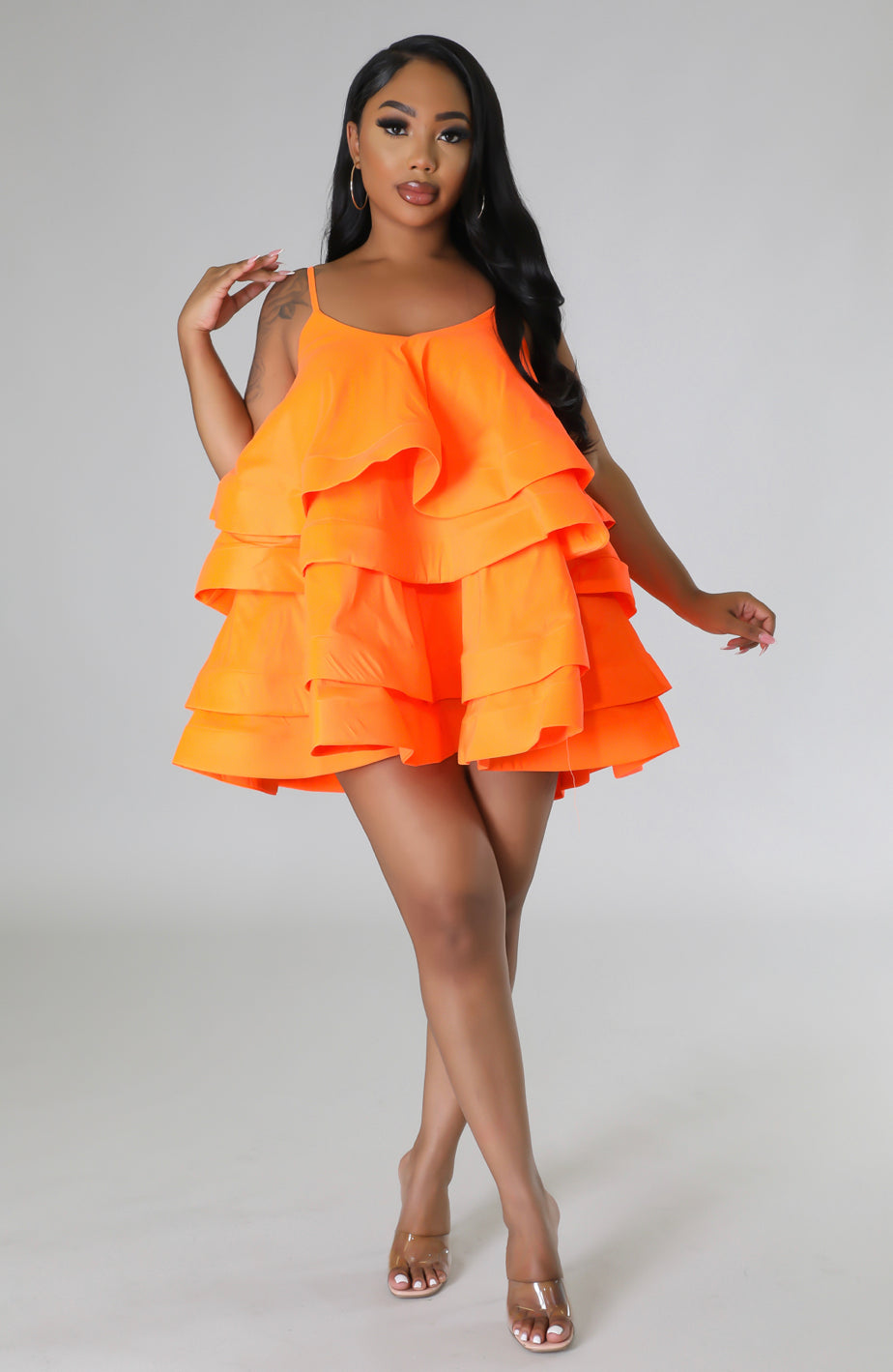 Rose Petal Tent Dress
