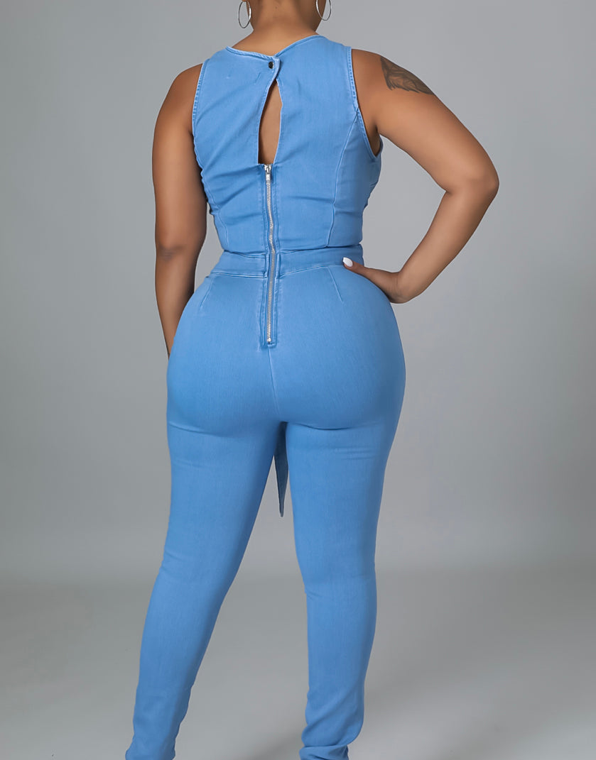 Shamor Denim Jumpsuit