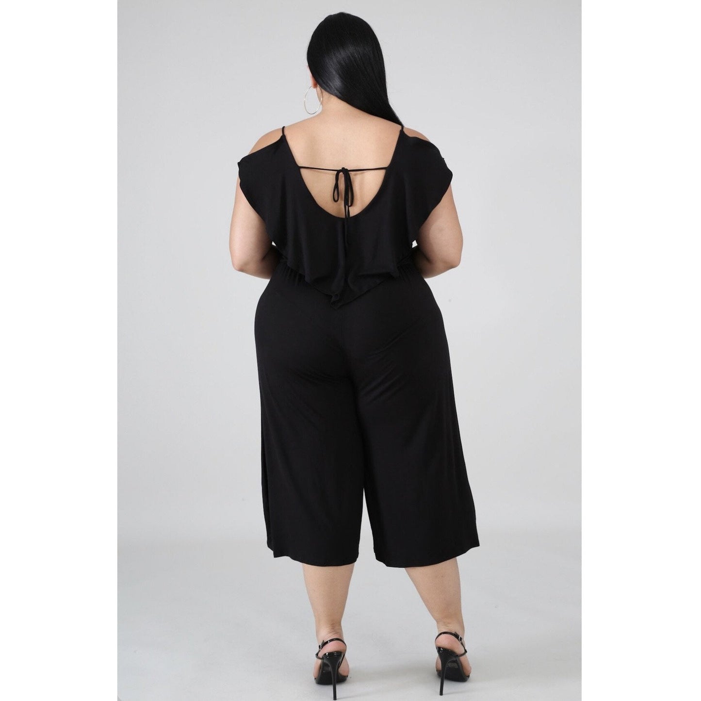 Plus Ruffle Jumpsuit