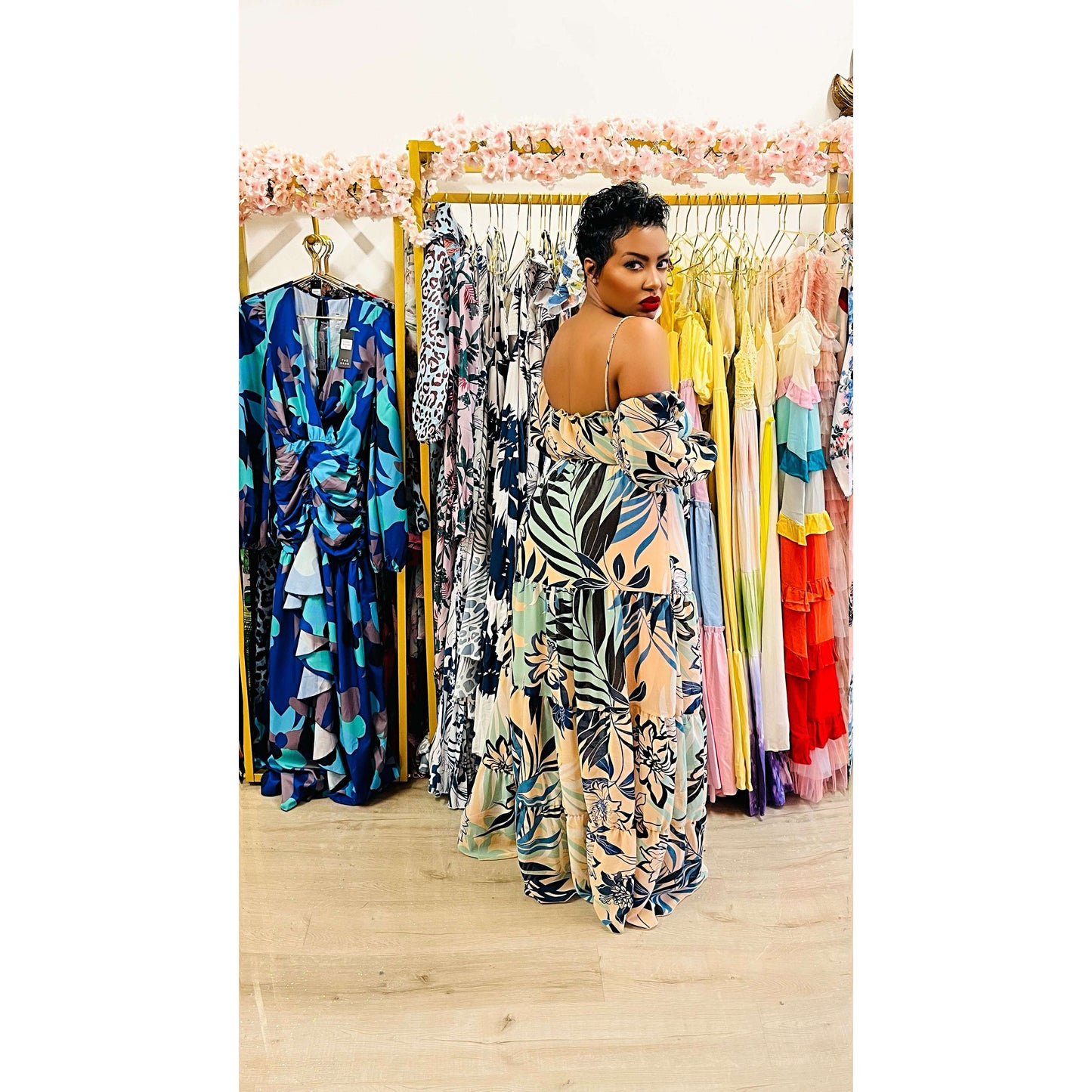 Cali Sky Maxi Dress