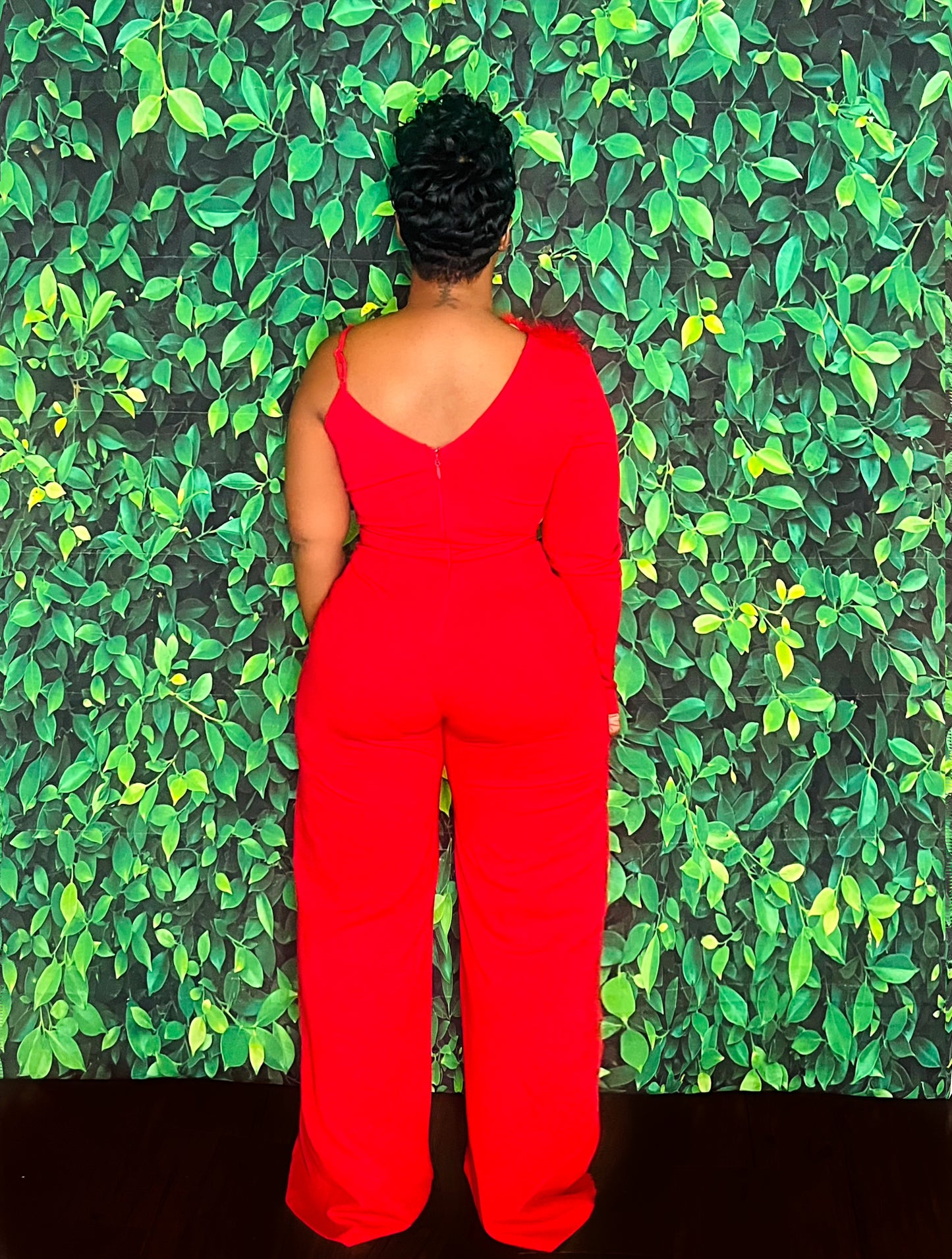 Feathered Up Jumpsuit
