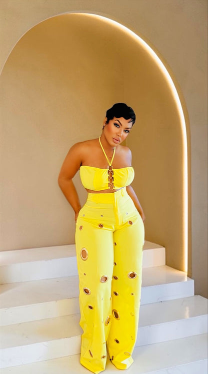 Golden Circle Pant Set