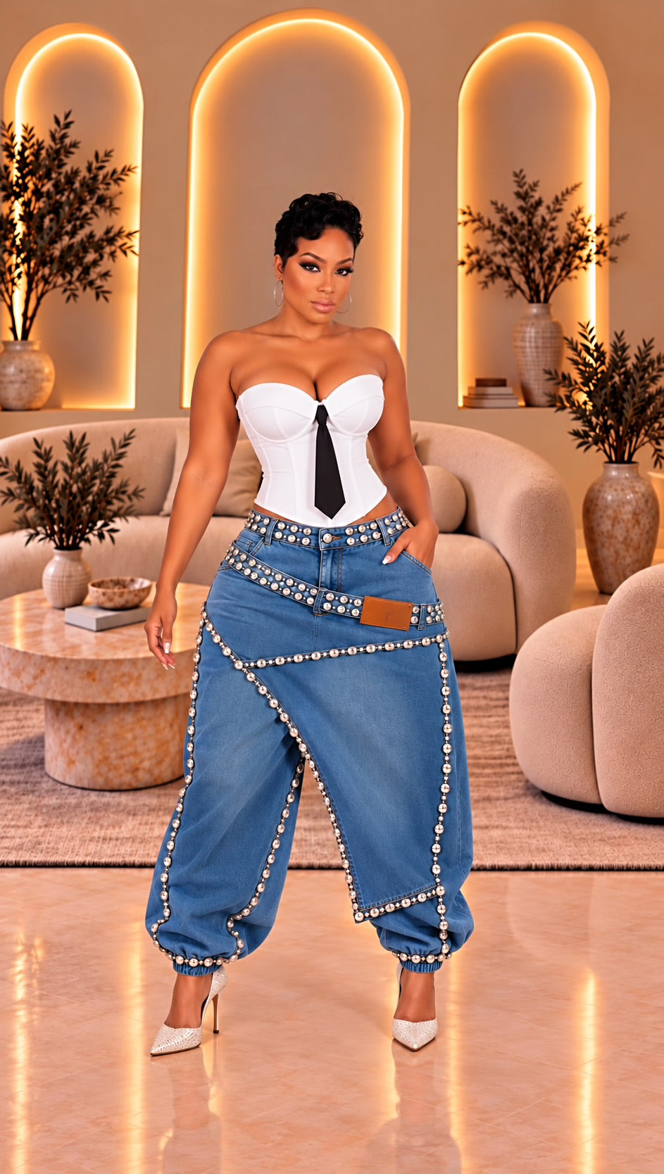 Wrapped In Gems Jeans