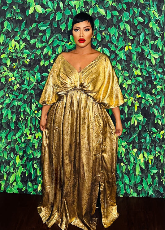 Nubian Goddess Maxi Dress