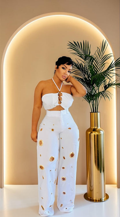 Golden Circle Pant Set