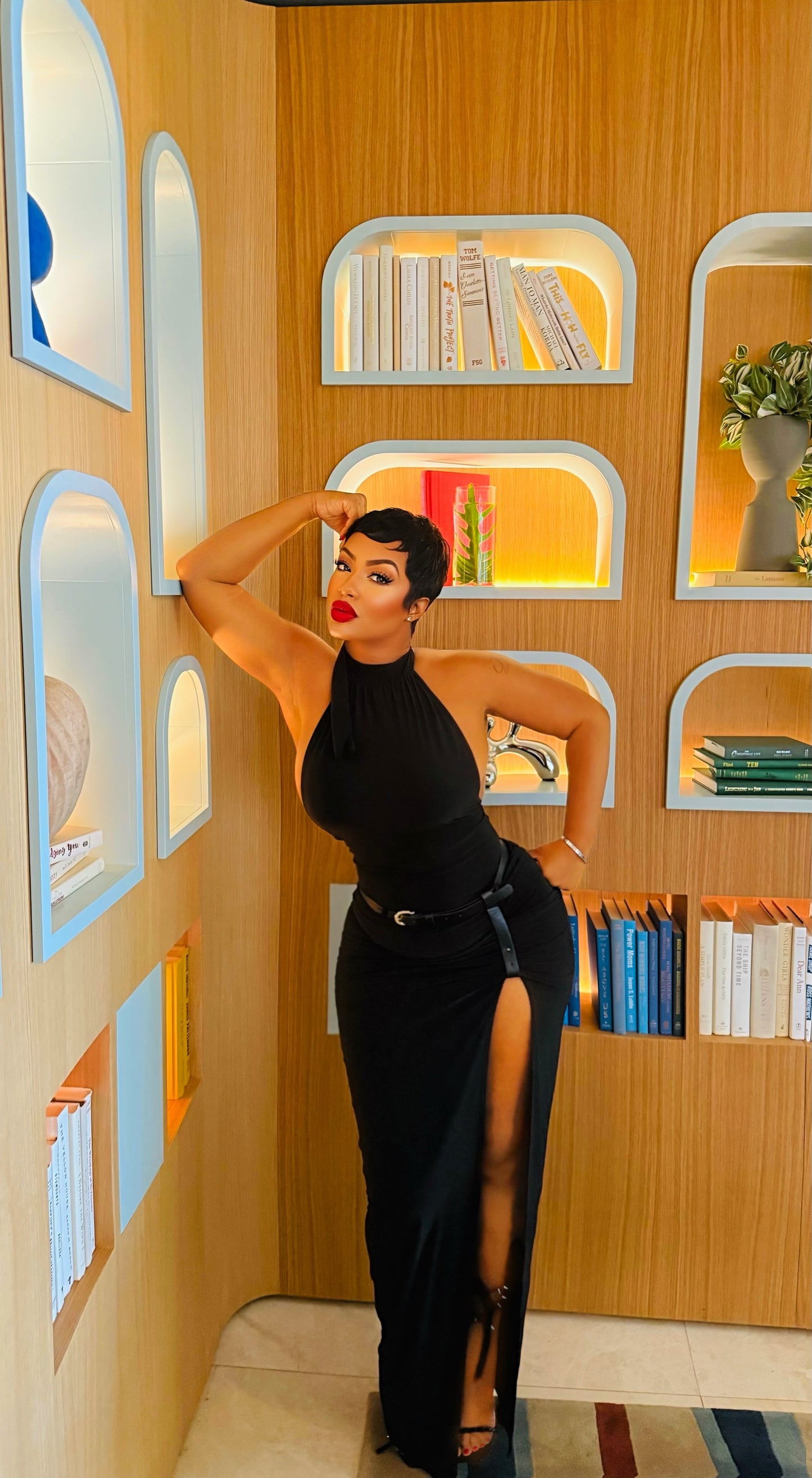 Bria Harness Maxi Dress