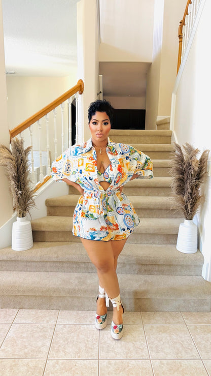 Spring Breeze Romper Set