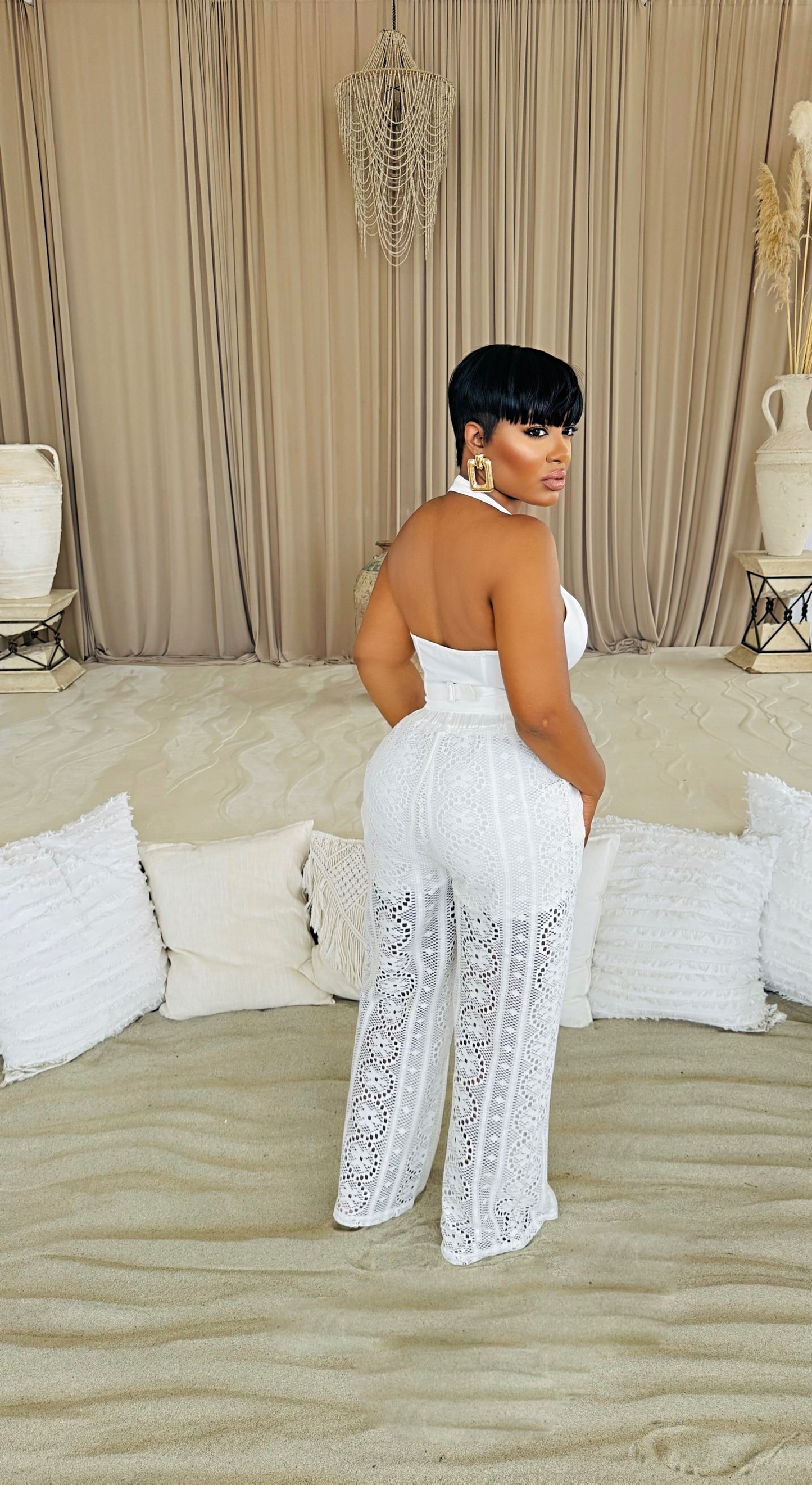 Too Laced Embroidery Trouser