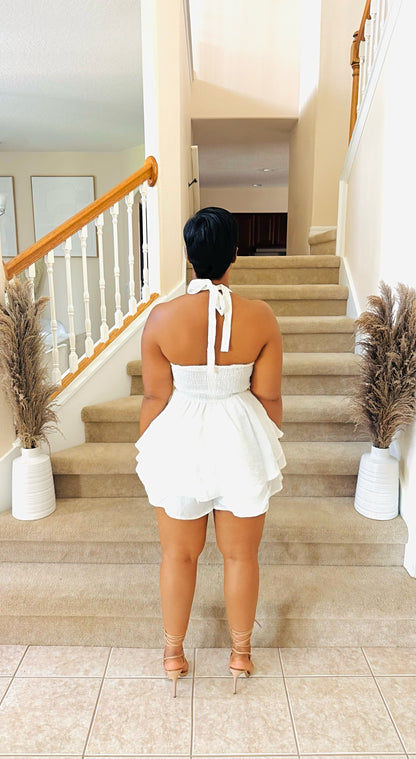 Mary Lu Tier Romper