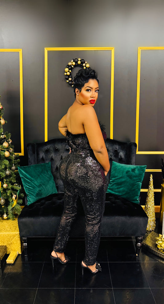 Foxy Sequin Jumpuit