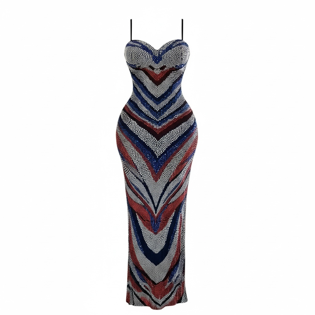 Diamond Princess Maxi Dress