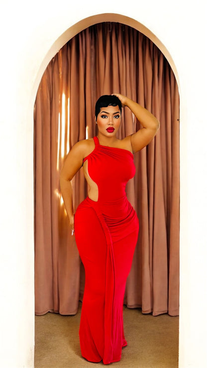 Sleek & Chic Maxi Dress