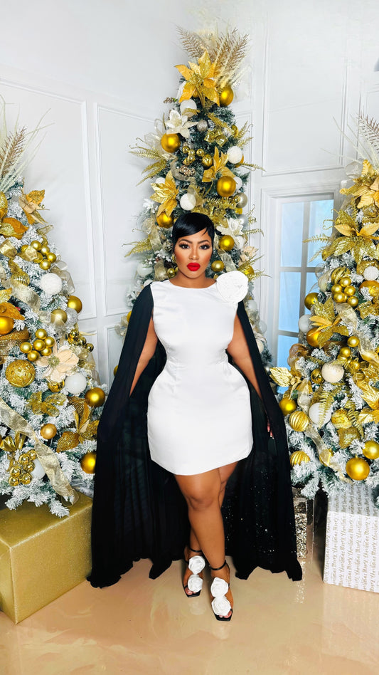 Super Woman Cape Dress