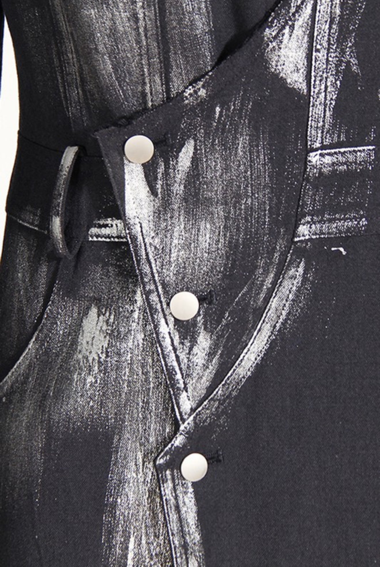 Tracy Metallic Trench Jacket