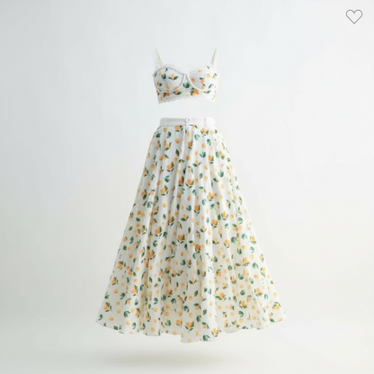 Limoncello Love Skirt Set