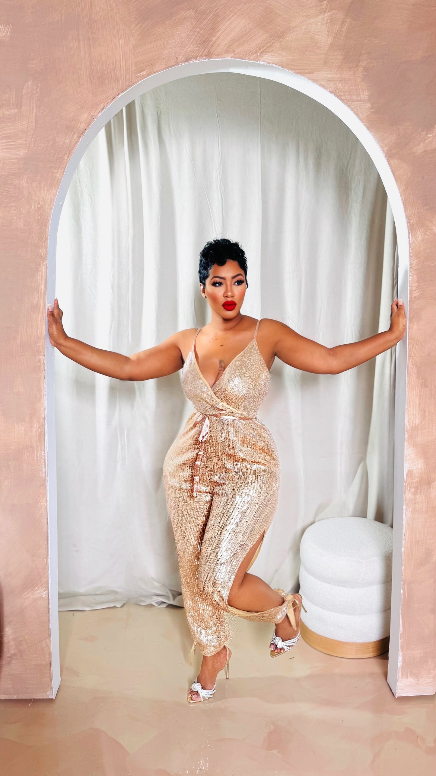 Shimmering Lights Jumpsuit