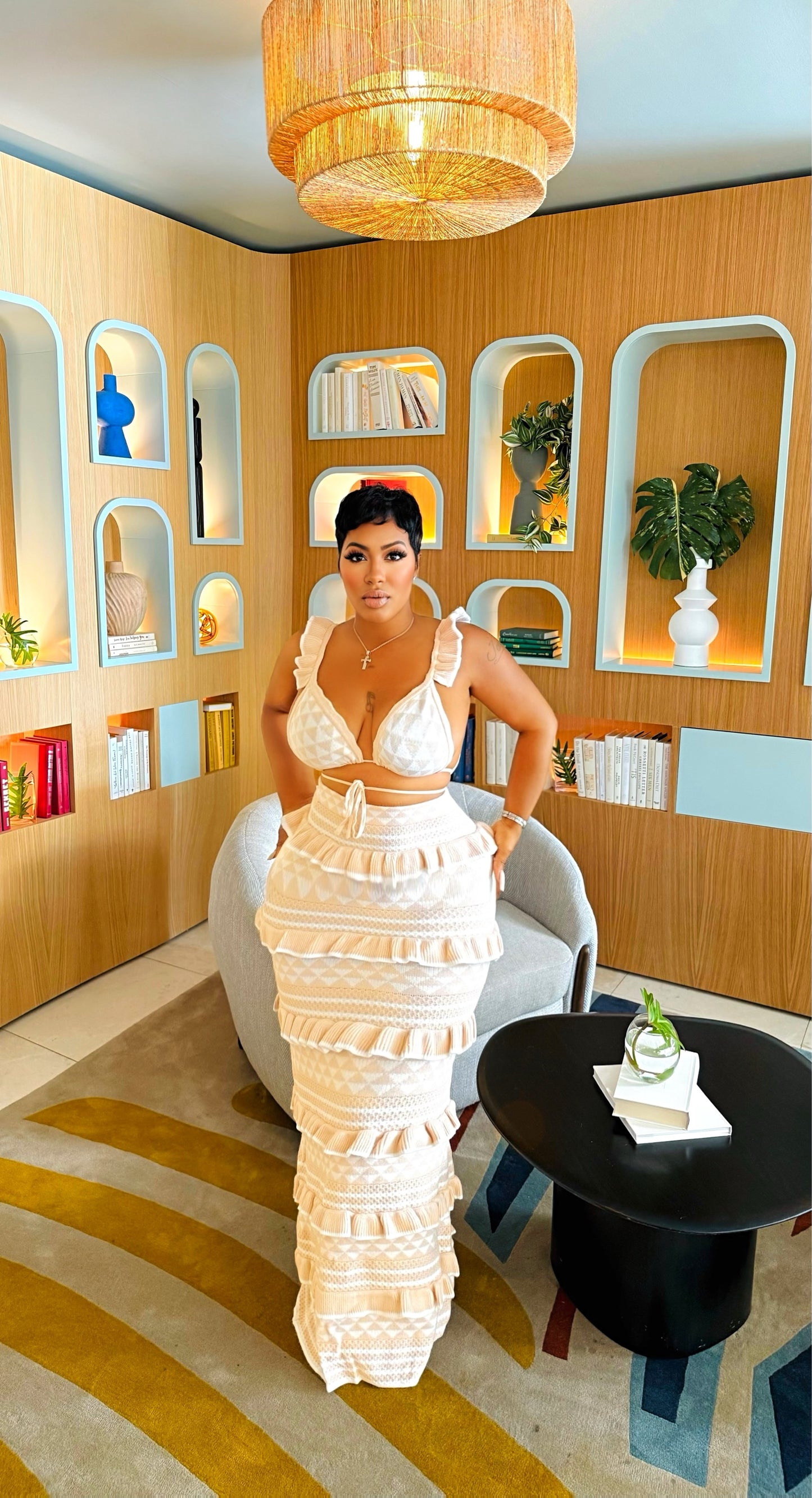 Setting The Tone Skirt Set